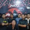Ketua Umum DPP Yakusa Farm Pati, Aris Sutiyono yang akrab disapa Nyaksu bersama anggotanya kutuk keras penyiraman juru bicara Pengadilan Negeri (PN) Pati